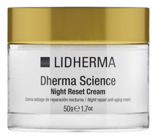 Dherma Science Night Reset Crema Lidherma Pieles Estresadas