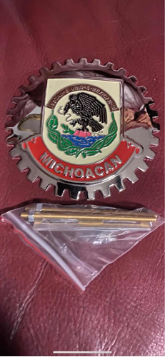 Emblema De Mexico De Parrilla De Michoacan