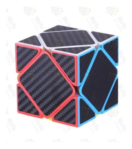 Cubo Mágico Pack Moyu Fibra De Carbono Pyra-mega-sq1-skewb