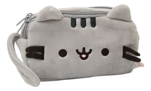 V, Estuche Lápices Felpa Bolsa Maquillaje Gato
