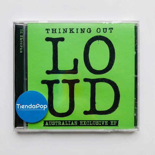 Ed Sheeran Thinking Out Loud Ep Exclusivo Australia Nuevo!