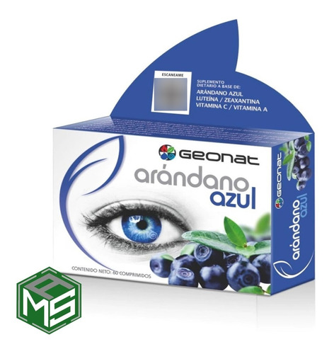 Arándano Azul (60 Comp) Antioxidante -protección Ocular- Msa