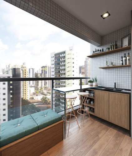 Imagem 15 de 30 de Apartamento À Venda, 61 M² Por R$ 369.208,80 - Manaíra - João Pessoa/pb - Ap0330