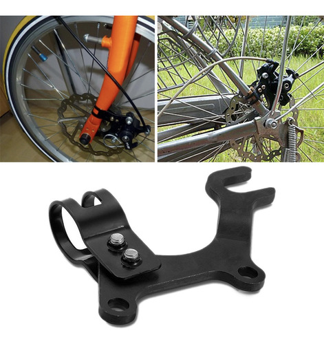 22mm Bike Disc Brake Bracket Steel Easy To Install Practical