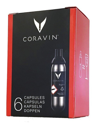 Imagen 2 de 3 de Coravin® Pack De 6 Cápsulas ( Garantía Coravin® Argentina )