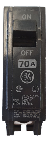 Pastilla Termomagnética General Electric Thql 1170