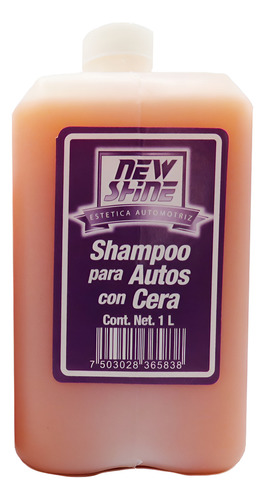 5 Shampoo Para Auto Con Cera Excelente Brillo 1 Litro