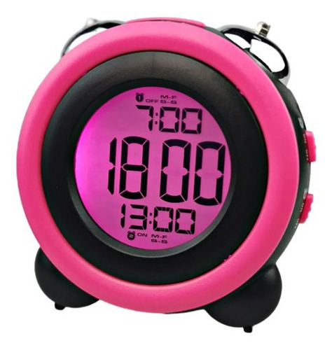 Reloj Despertador Digital Doble Alarma