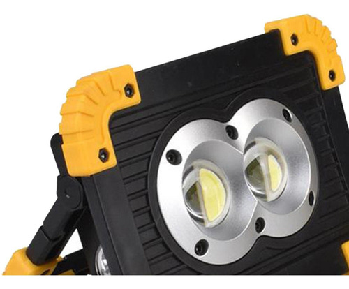 30w Led Luz De Trabajo Recargable Cob Reflector Super