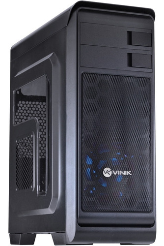 Gabinete Vinik Vx Gaming Hunter Led Azul Janela Acrílica