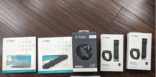Reloj Inteligente Fitbit Sense + 5 Bandas Originales