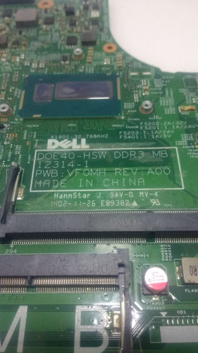 Placa Mãe Dell Inspiron 3437 5437 - Defeito