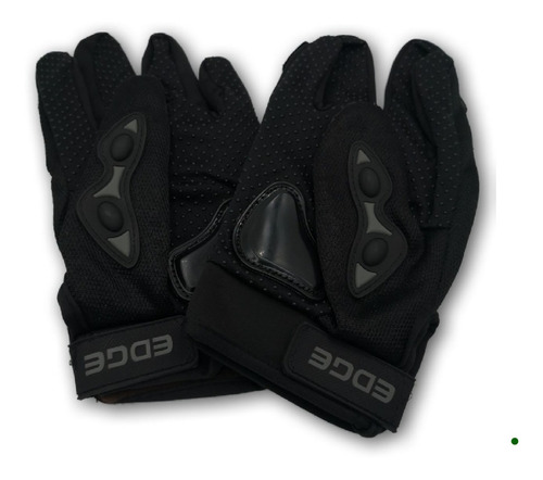 Imagen 3 de 4 de Guantes Edge Color Negro Talla L D1101 Moto