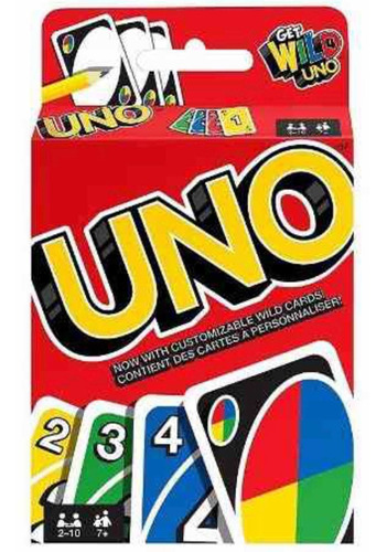 Uno Original Juego De Mesa Clásico Uno Mattel Nuevo Original