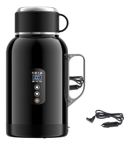 Hervidor De Agua Eléctrico Para Coche De 1400 Ml, Sin Base