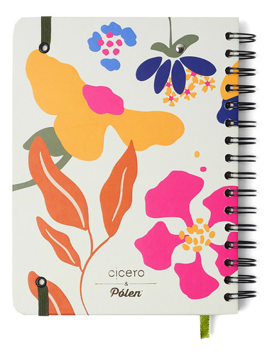 Agenda Planner Anual Semanal Notas Datado Cicero Wire-o A5
