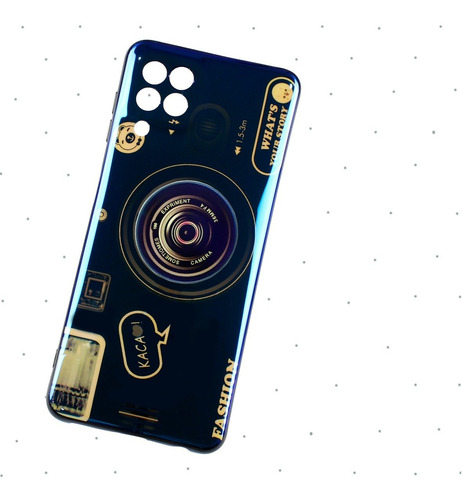 Funda Case Triche Camara Retro Tornasol Para Celular Galaxy