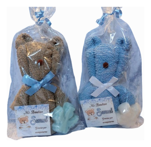 70 Ositos Toalla Jabón Babyshower Nacimiento Bautizo Xv Años