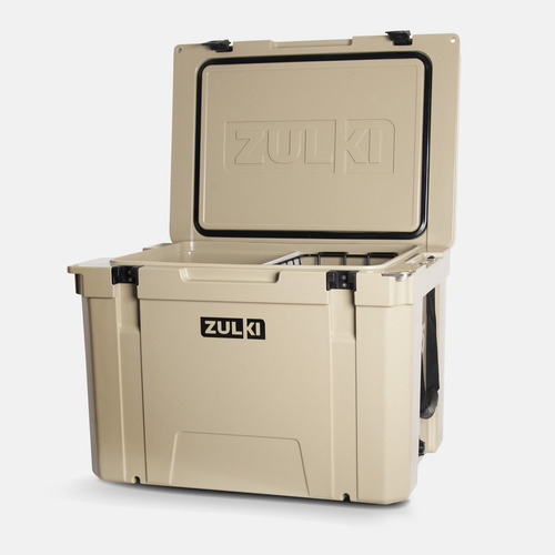 Zulki 65qt Marine - Conservadora Portátil Heladerita 61.5lts Color Beige