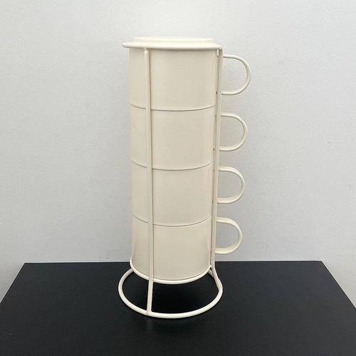 Tazas De Té Apilables, Tazas De , Juego De Tazas 4 Piezas