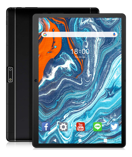 Tablet Tablet Android De 10.1 Pulgadas, Procesador De Cuatro