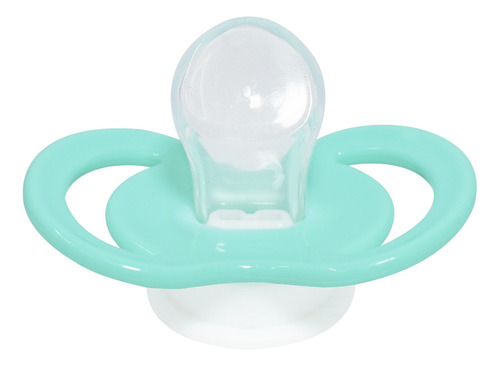 Chupón Ortodóntico De Silicón Para Bebé Stitch Disney Color Aqua Período De Edad 3m