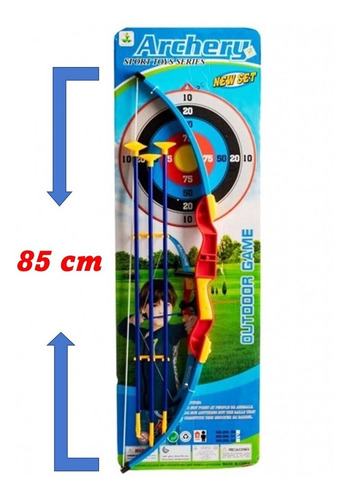 Arco Y Flecha Infantil Juguete Punteria Arqueria Aire Libre