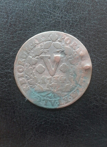 Moneda V Reis Portugal 1734