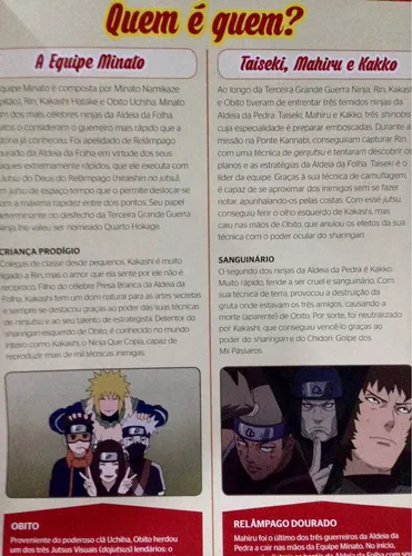 Coleção Naruto Shippuden Rin Nohara - Miniatura + Fascículo