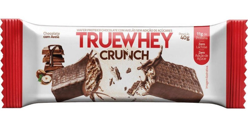 Wafer True Whey Crunch (40g) - Sabor: Chocolate Com Avelã