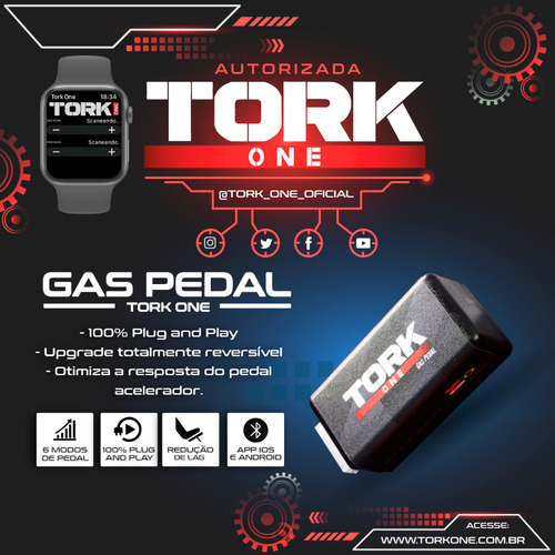Chip De Pedal (gaspedal) Torkone - Fastback Abarth 1.3 T270