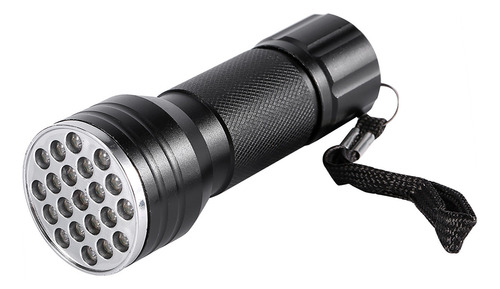 Luz Uv De Alta 21 Con De Negra Calidad Linterna Led Mano