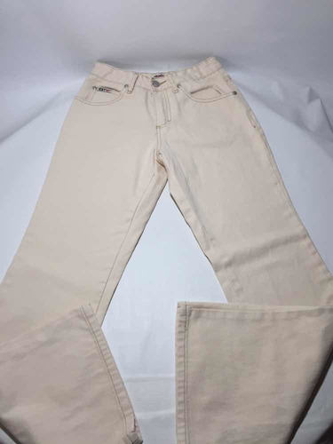 Pantalón Roxy Tela Color Blanco
