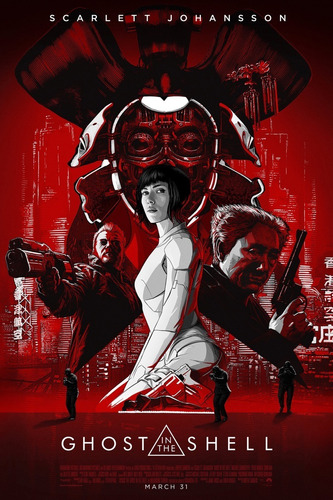 Poster De Ghost In The Shell La Pelicula