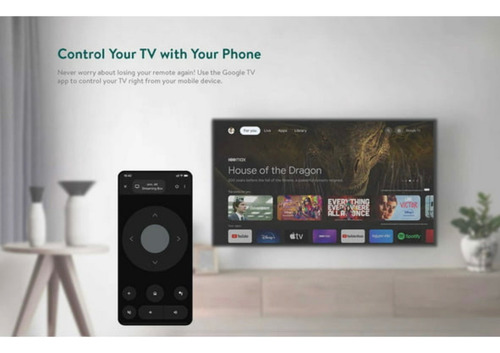 Onn. Tv Box 4k Con Control De Voz Mediente Google