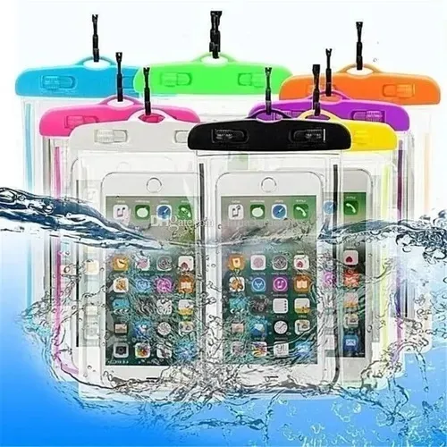 Funda Sumergible Impermeable Celular Bolsa Protectora Agua