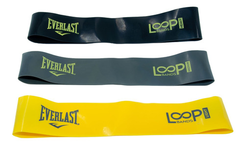 Set Bandas Elásticas X3 Loop Resistencia  Everlast-oficial