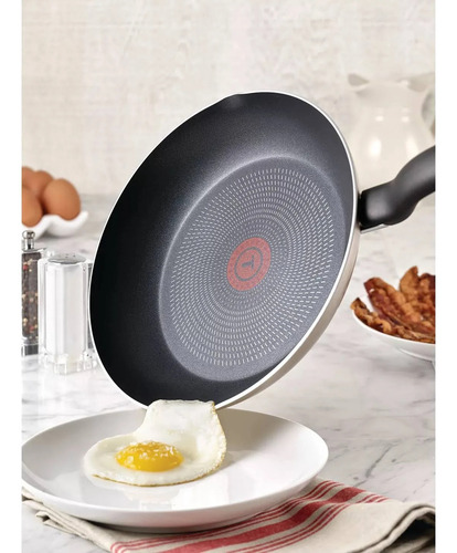 Bateria De Cocina T-fal Antiadherente 16 Piezas Culinaire Color Beige