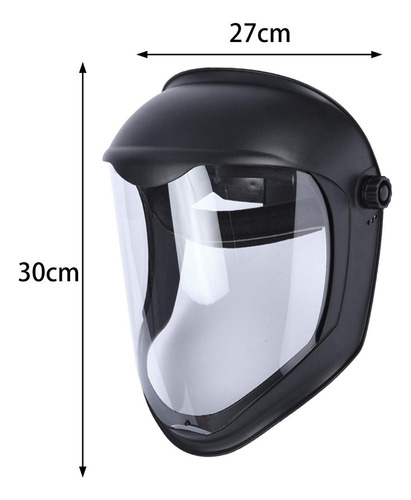 Protector Facial Completo Antivaho, Visera Transparente,