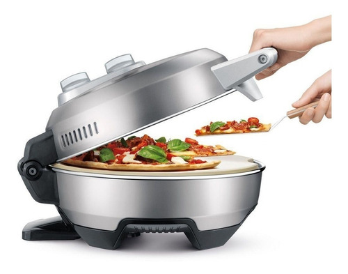 Imagem 3 de 3 de Forno de bancada elétrico Tramontina Breville Pizza Express 127V