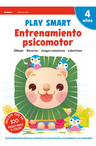 Libro Play Smart : Entrenamiento Psicomotor. 4 Aã±os