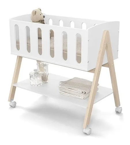 comprar Mini Berço Bebe Moises Reller 3 Em 1  Bebês