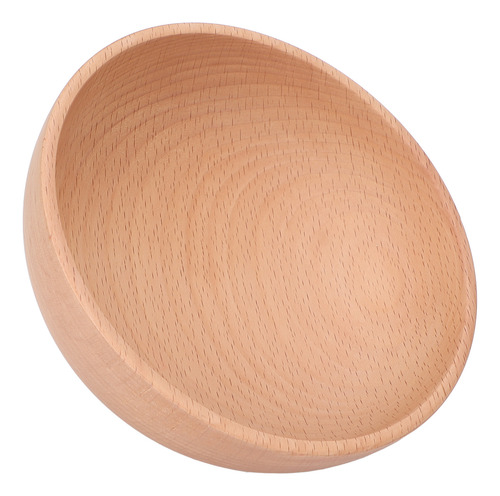 Cuenco De Madera Redondo De Madera De Haya Doméstica Para Se