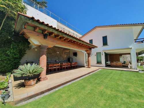 Venta Casa Lindavista Con Enorme Jardín, Alberca Climatizada, Jacuzzi, Palapa Y Totalmente Amueblada Y Equipada En Fracc Rancho San Diego Ixtapan De La Sal Edomex