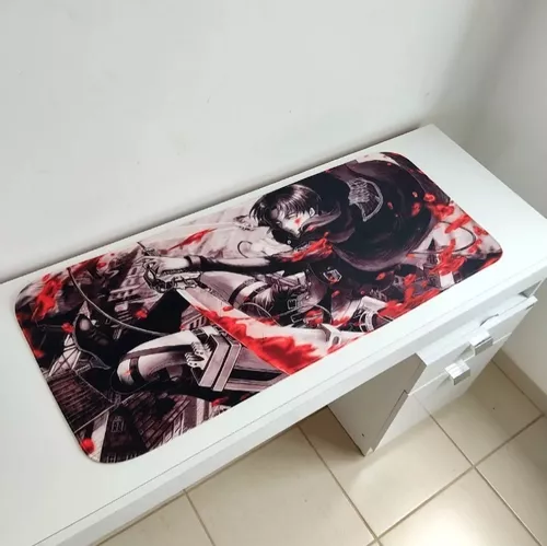 Mouse Pad Gamer Shingeki No Kyojin Grande 90x40