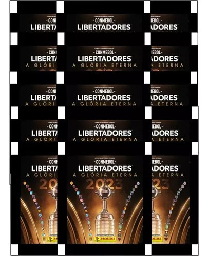 Collar figurinha Libertadores 23 con álbum completo para Fluminense