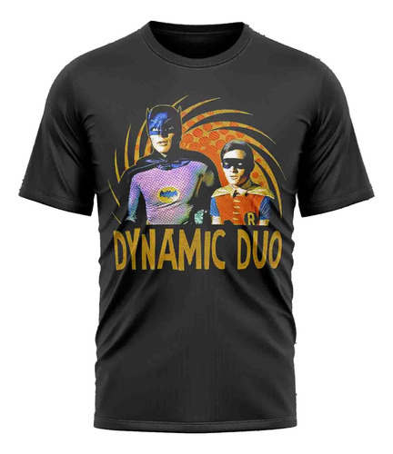Remera Batman Adam West El Duo Dinamico Dc Comics Dtf#0804
