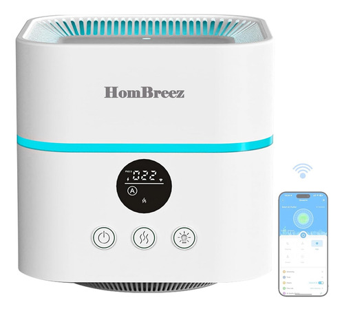 Smart Wi-fi Purificador De Aire Y Humidificador Combina...