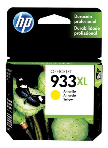 Cartucho Hp 933xl Amarillo Impresora Officejet 6100 6600