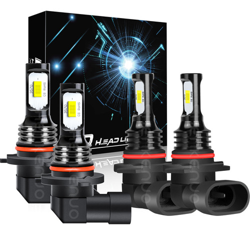 9005 9006 Kit De Faros Led Bombillas 8000k High Low Beam